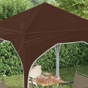 VidaXL Namiot imprezowy rozkładany 194 x 194 x 245 cm brązowy