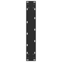 VidaXL Nogi do stołu barowego czarne 2 szt. 40x(90-91) cm stal
