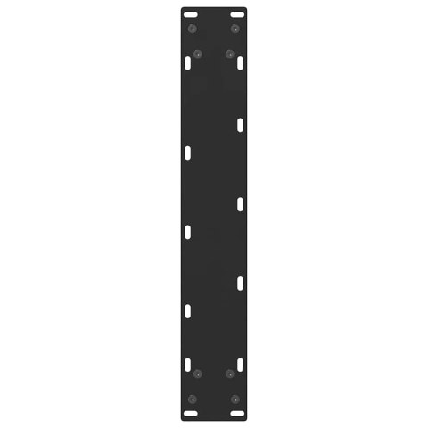 VidaXL Nogi do stołu barowego czarne 2 szt. 40x(90-91) cm stal