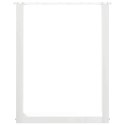 VidaXL Nogi do stołu jadalnego w kształcie litery U 2 szt. Białe 70x(72-73) cm Stal