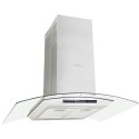 VidaXL Okap z dotykowym wyświetlaczem, 90 cm, LCD i LED, 756 m³/h