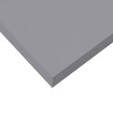 VidaXL Półki ścienne, 2 szt., szare, 120x23,5x3,8 cm, MDF