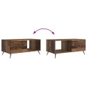 VidaXL Stolik kawowy Stare drewno 90 x 50 x 40 cm Drewno inżynieryjne