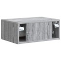 VidaXL Wisząca Szafka Nocna 2 szt. Szary Sonoma 49 x 34,5 x 20 cm