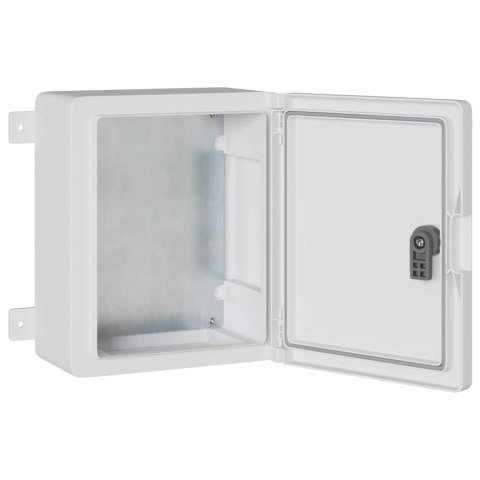 VidaXL Szafka sterownicza Szary 32 x 13 x 30 cm Plastik ABS