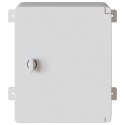 VidaXL Szafka sterownicza Szary 32 x 13 x 30 cm Plastik ABS