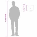 VidaXL Szafka sterownicza Szary 32 x 13 x 30 cm Plastik ABS