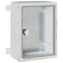 VidaXL Szafka sterownicza Szary 32 x 15 x 35 cm Plastik ABS