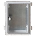 VidaXL Szafka sterownicza Szary 32 x 15 x 35 cm Plastik ABS