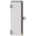 VidaXL Szafka sterownicza Szary 32 x 15 x 35 cm Plastik ABS