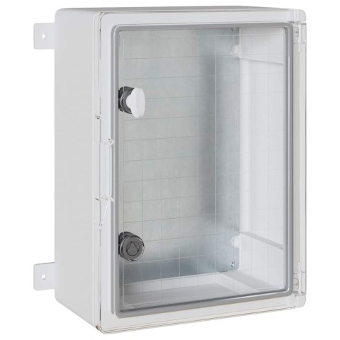 VidaXL Szafka sterownicza Szary 37 x 19,5 x 40 cm Plastik ABS