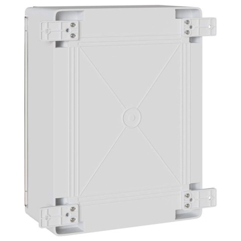 VidaXL Szafka sterownicza Szary 37 x 19,5 x 40 cm Plastik ABS