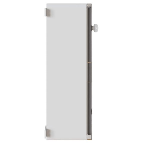 VidaXL Szafka sterownicza Szary 47 x 20 x 50 cm Plastik ABS