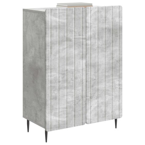 VidaXL Bufet Betonowy szary 66 x 34,5 x 92 cm Drewno inżynieryjne