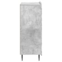 VidaXL Bufet Betonowy szary 66 x 34,5 x 92 cm Drewno inżynieryjne