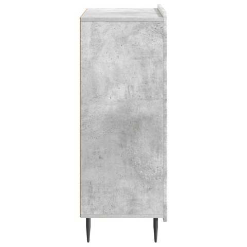 VidaXL Bufet Betonowy szary 66 x 34,5 x 92 cm Drewno inżynieryjne