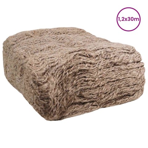 VidaXL Mata embankment z juty naturalny 1,2 x 30 m 100% Juta Tossa