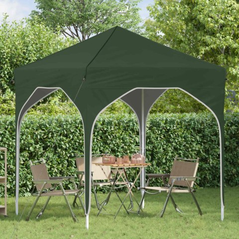 VidaXL Namiot imprezowy rozkładany 194 x 194 x 245 cm zielony