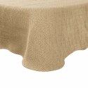 VidaXL Obrus jutowy naturalny Ø 180 cm 100% Juta Tossa
