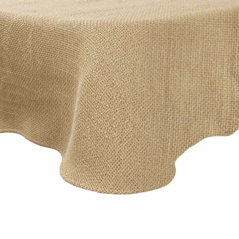 VidaXL Obrus jutowy naturalny Ø 180 cm 100% Juta Tossa