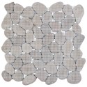 VidaXL Płytki Pebble Szarobeżowy 30 x 30 cm Kamień rzeczny
