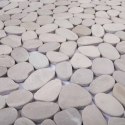 VidaXL Płytki Pebble Szarobeżowy 30 x 30 cm Kamień rzeczny