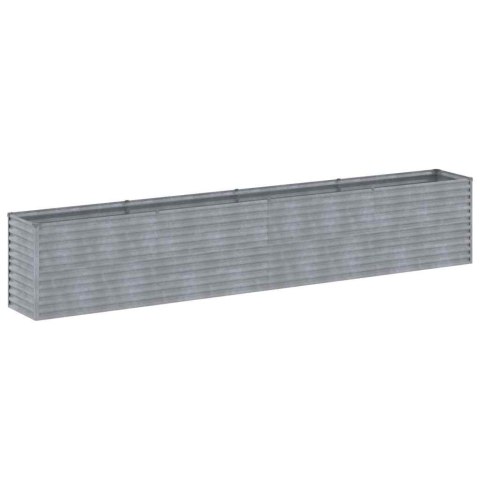 VidaXL Podwyższona grządka ogrodowa 385x50x69 cm, stal Corten