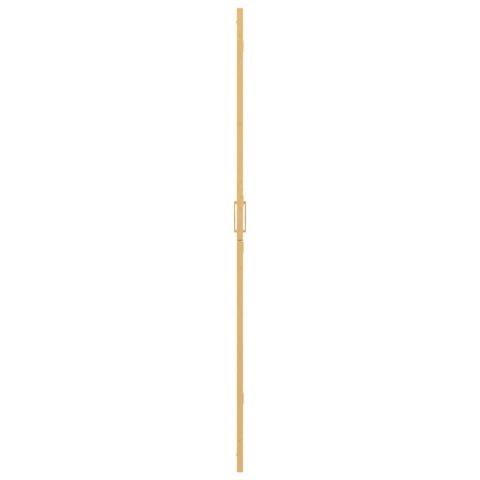 VidaXL Ściana prysznicowa Walk-In złoty 120 x 6,5 x 190 cm
