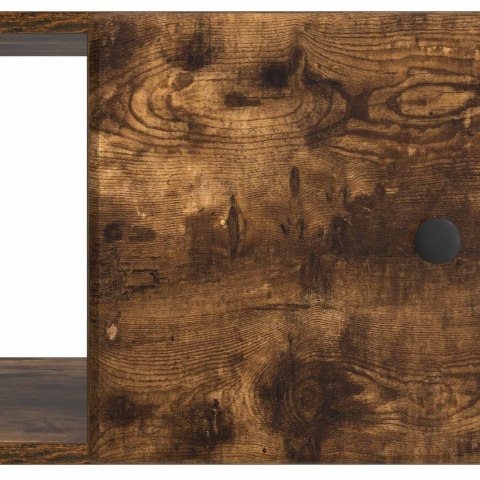VidaXL Stolik kawowy Dąb wędzony 90 x 50 x 40 cm Drewno inżynieryjne