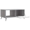 VidaXL Stolik kawowy Szary Sonoma 90 x 50 x 40 cm Drewno inżynieryjne
