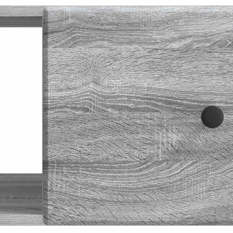 VidaXL Stolik kawowy Szary Sonoma 90 x 50 x 40 cm Drewno inżynieryjne
