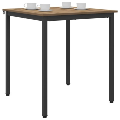 VidaXL Stoły do jadalni 70 x 70 x 75 cm METAL Kwadrat