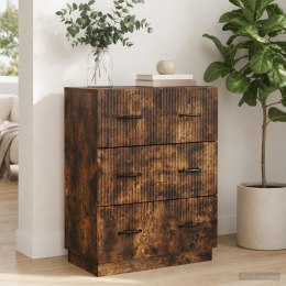 VidaXL Szafka z Szufladami Dąb wędzony 66 x 34,5 x 87 cm