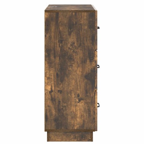 VidaXL Szafka z Szufladami Dąb wędzony 66 x 34,5 x 87 cm