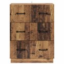 VidaXL Szafka z Szufladami Stare drewno 66 x 34,5 x 87 cm