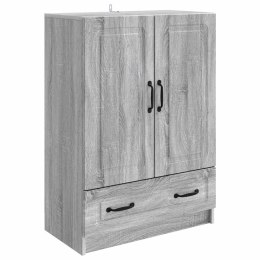 VidaXL Bufet Szary Sonoma 66 x 34,5 x 92 cm Drewno inżynieryjne