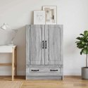VidaXL Bufet Szary Sonoma 66 x 34,5 x 92 cm Drewno inżynieryjne