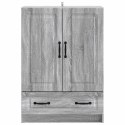 VidaXL Bufet Szary Sonoma 66 x 34,5 x 92 cm Drewno inżynieryjne