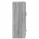 VidaXL Bufet Szary Sonoma 66 x 34,5 x 92 cm Drewno inżynieryjne