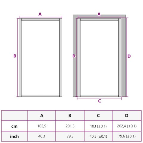 VidaXL Drzwi wewnętrzne, 102,5x201,5 cm, czarne, szkło ESG i aluminium