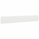 VidaXL Krawężnik do trawnika 30 szt. 15 x 103 cm Stal Biały
