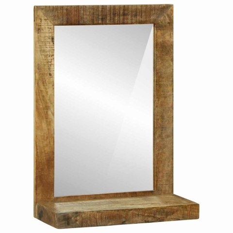 VidaXL Lustro łazienkowe Brązowy 50 x 22 x 70 cm Drewno z mango