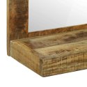 VidaXL Lustro łazienkowe Brązowy 50 x 22 x 70 cm Drewno z mango
