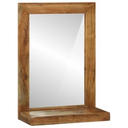 VidaXL Lustro łazienkowe Brązowy 50 x 22 x 70 cm Lite Drewno Akacji
