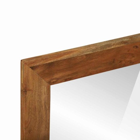VidaXL Lustro łazienkowe Brązowy 50 x 22 x 70 cm Lite Drewno Akacji