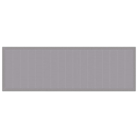 VidaXL Stół Ogrodowy Jasnoszary 300 x 100 x 73 cm polirattan