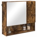VidaXL Szafka z lustrem Dąb wędzony 59 x 17 x 55 cm