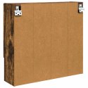 VidaXL Szafka z lustrem Dąb wędzony 59 x 17 x 55 cm