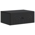 VidaXL Wisząca Szafka Nocna Czarny 49 x 34,5 x 20 cm