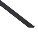 VidaXL Związywacz kablowy 12 szt. 4,6 x 800 mm Czarny